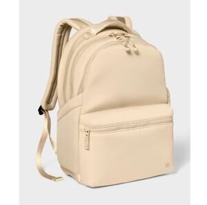 All in Motion Tan Faux Neoprene Backpack